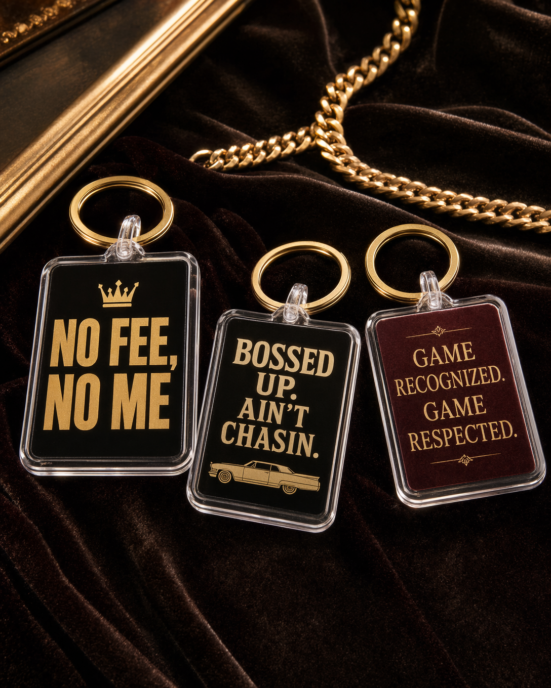 Game Recognized Keychain