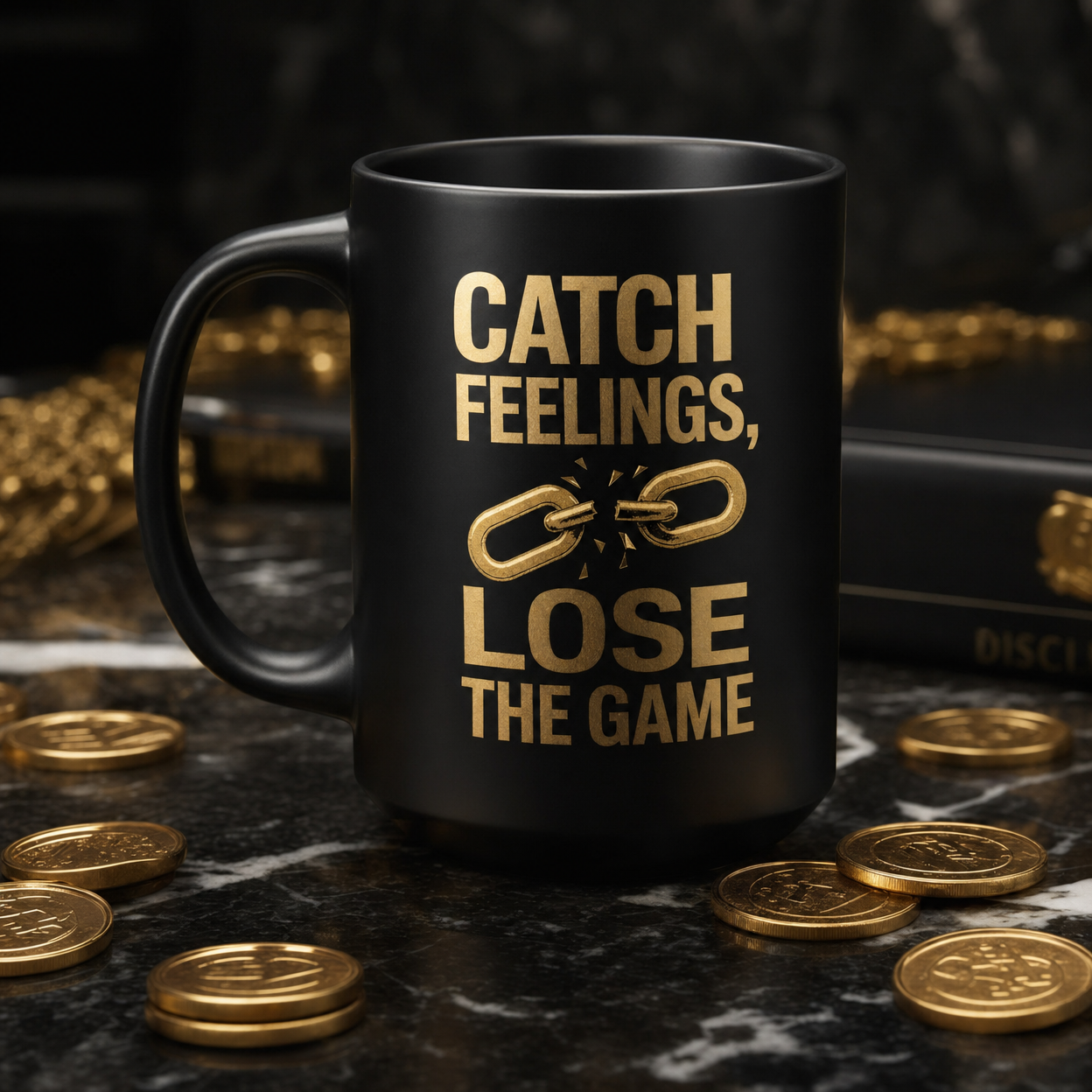 Catch Feelings, Lose the Game Mug