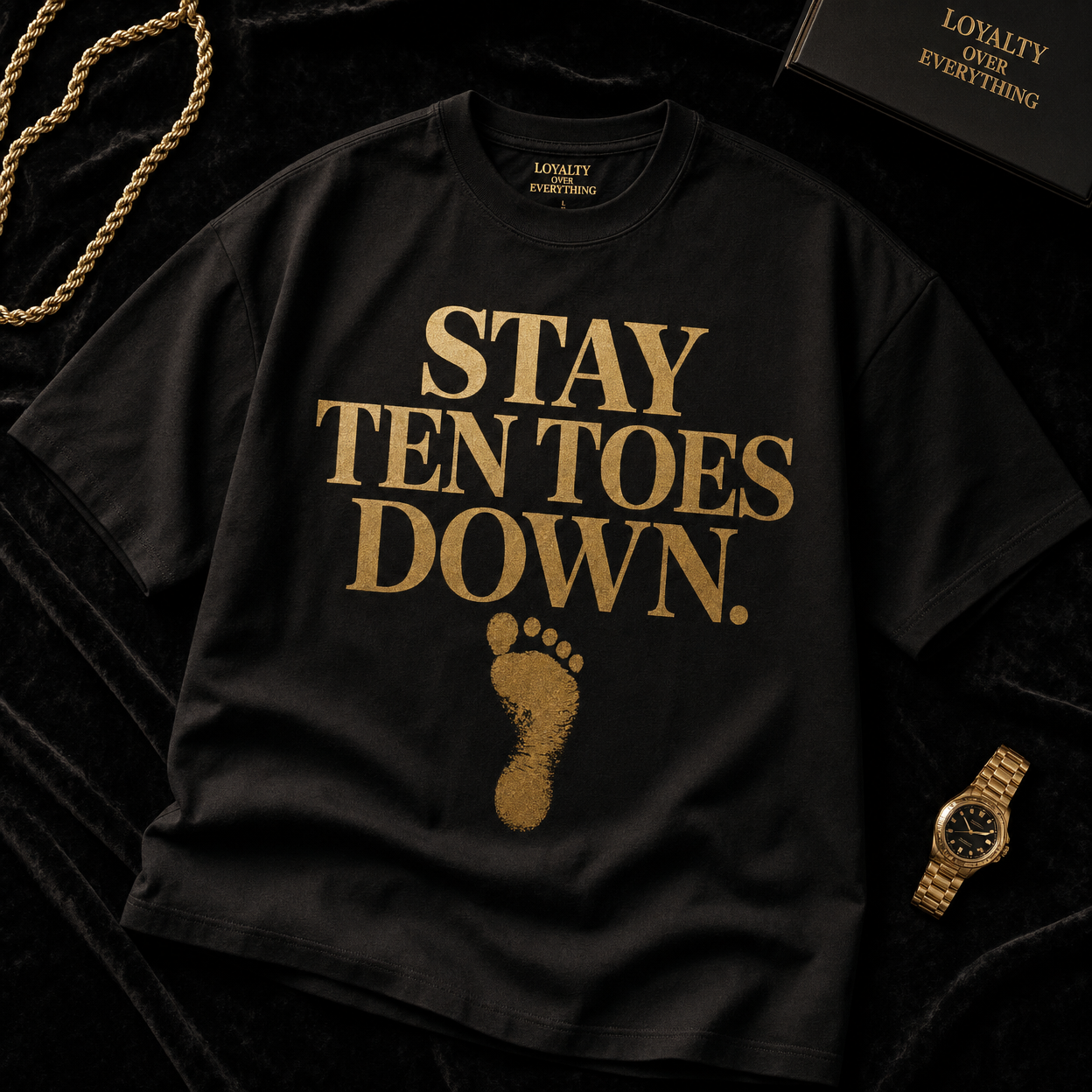 Stay Ten Toes Down Tee